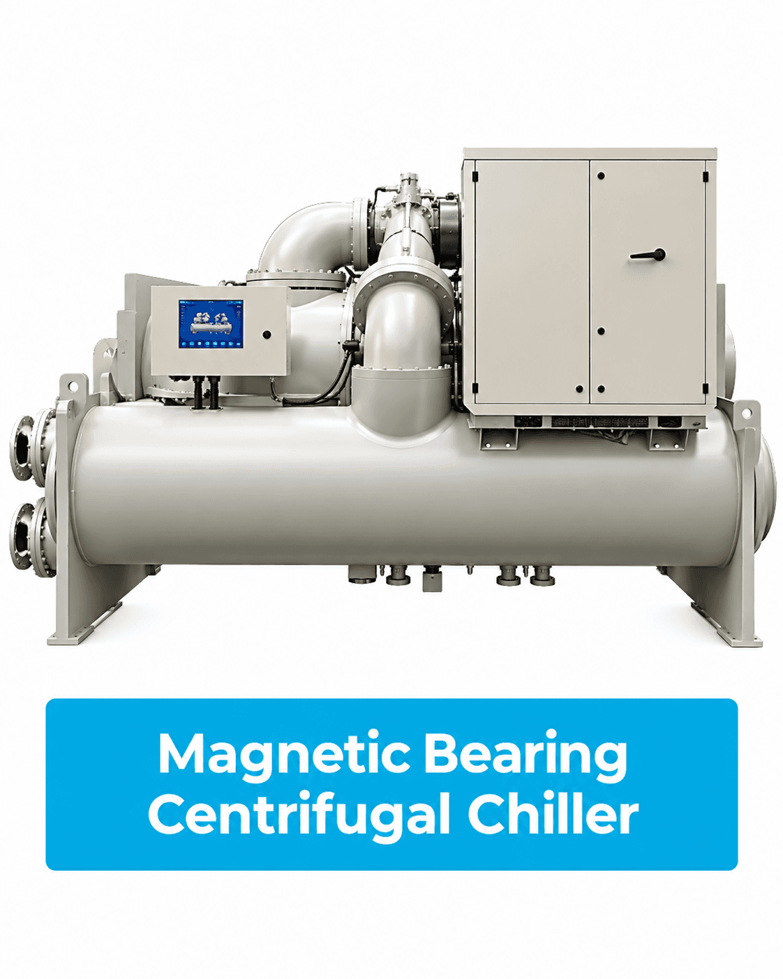 Magnetic bearing centrifugal chiller