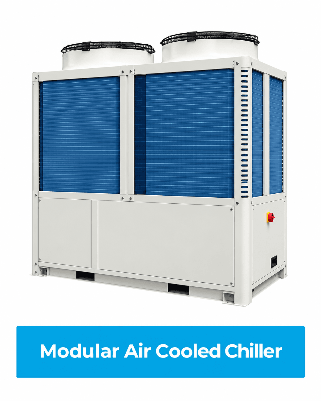Modular air-cooled chiller